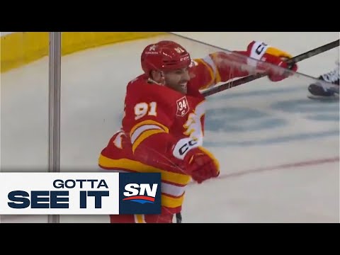 GOTTA SEE IT: Flames Nazem Kadri Delivers Potential Goal Of The Year With Magnificent Solo Effort