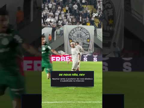 <strong>NEYMAR</strong> SE LESIONA CONTRA O PALMEIRAS #<strong>neymar</strong> #neymarjr #santos #santosfc
