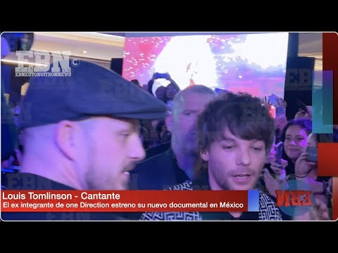 LOUIS TOMLINSON visito México para presentar su película ALL OF THOUSE VOICES y así lo vimos