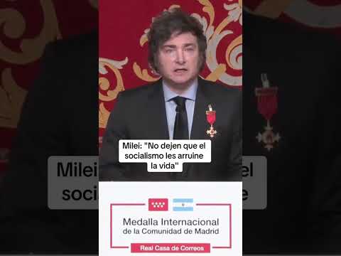 Milei: No dejen que el socialismo les arruine la vida