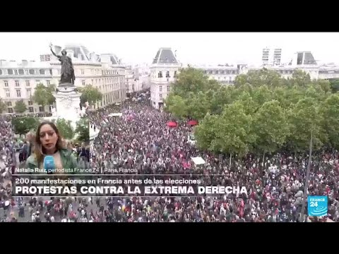 Informe desde París: protestas masivas en Francia contra la extrema derecha