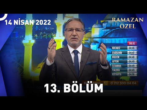 Prof. Dr. Mustafa Karataş ile Sahur Vakti - 14 Nisan 2022