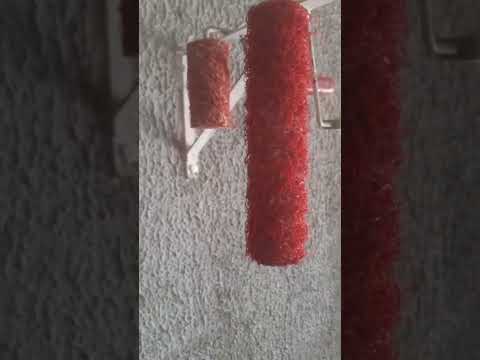 Textura com Rolo Cabelinho de Anjo feito com AC3