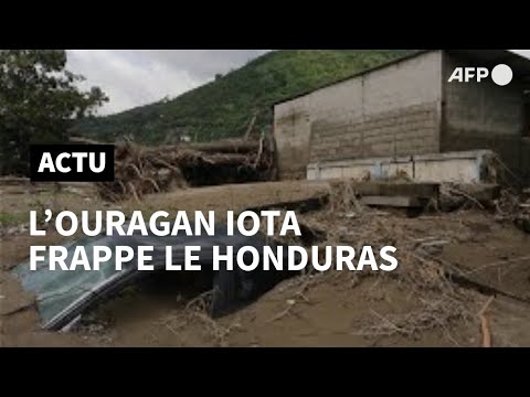 Au Honduras, des habitants retrouvent leurs foyers ravagés par l'ouragan Iota | AFP