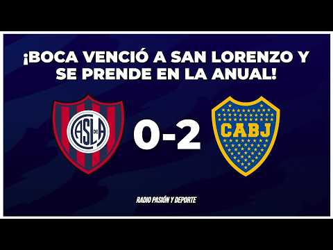 ✅ BOCA VENCIÓ A <strong>SAN</strong> LORENZO Y SE ILUSIONA CON <strong>LA</strong> ANUAL