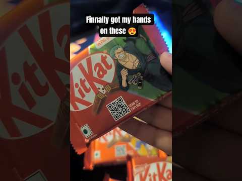 One piece X kitkat 😍💞 #anime #onepiece #zoro #luffy #sanji #usopp #op #kitkat #animeedit