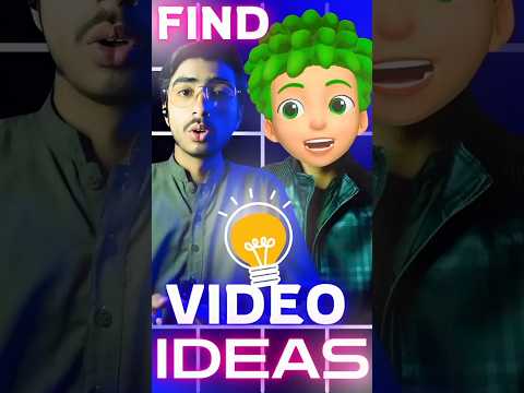 How to find video Ideas💡 or topic 🔝 #shorts #ai