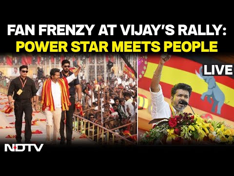 TVK Vijay Rally LIVE | Actor Vijay Holds Massive Rally In Madurai, Tamil Nadu