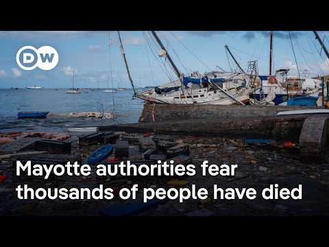 Mayotte authorities impose curfew to prevent looting in aftermath of cyclone Chido | DW News