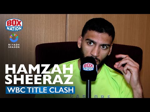 “I Could Not Give A Single F***” – Hamzah Sheeraz Raw On World Title Fight