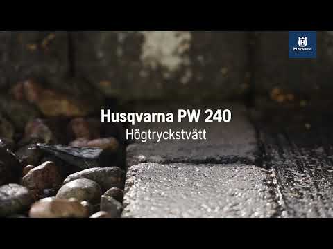 Husqvarna PW 240 Högtryckstvätt (Funktioner och fördelar)