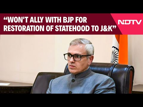 Omar Abdullah: Won't Ally With BJP For Restoration Of Statehood To J&K