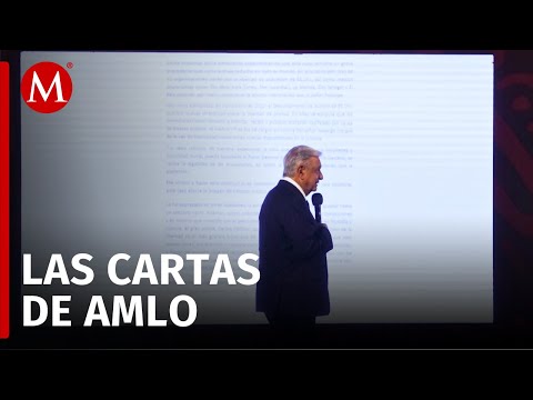 AMLO revela cartas que envió a Trump y Biden para pedir indulto a Julian Assange; esto dicen