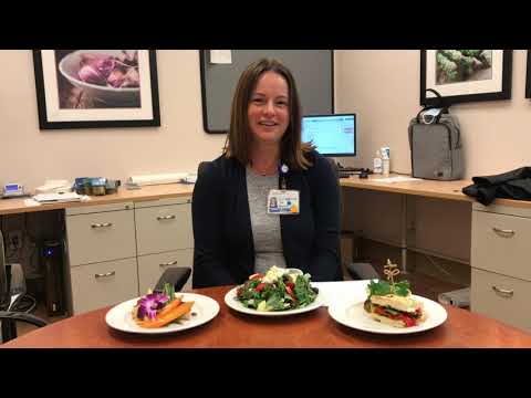 What plant-forward means to Jill Martin, director, food and nutrition
services from UC San Diego