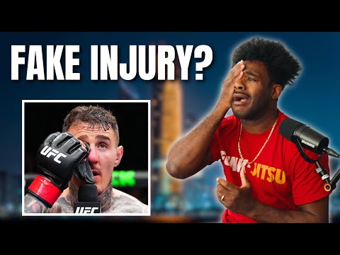 Did Tom Aspinall Fake His Eye Injury? | UFC 321 Reaction
