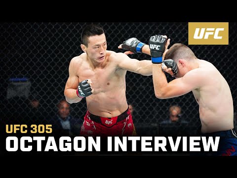 Song Kenan Octagon Interview | UFC 305