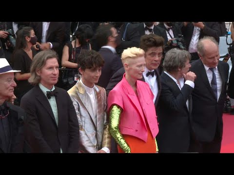 Wes Anderson y su potente elenco desembarcan en Cannes con “La crónica francesa” | AFP