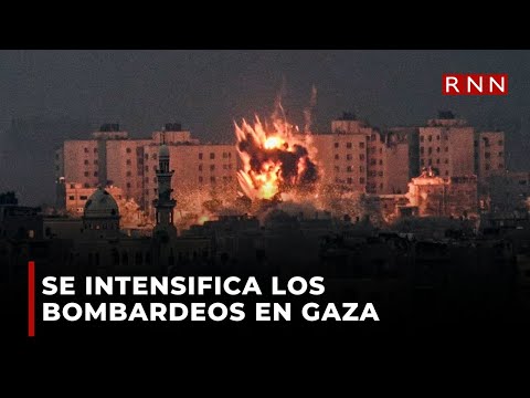 Israel intensifica los bombardeos en Gaza en un contexto de creciente tensión en Medio Oriente