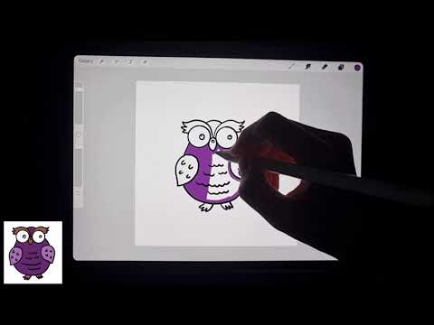 How-to-draw-Owl-วิธีวาดนกเค้าแ