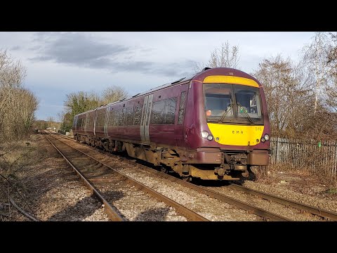 Trains at Grimsby Town, Pasture Street Crossing & Market Rasen (20/02/2024)
