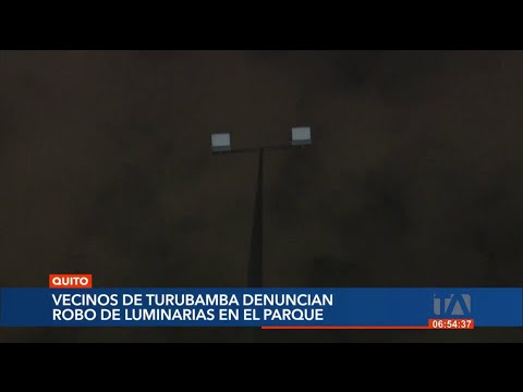 La falta de luminaria ha incrementado los hechos delictivos en Turubamba, sur de Quito
