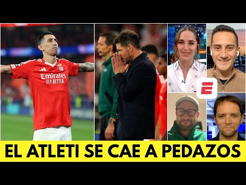 HUMILLANTE GOLEADA de BENFICA al ATLÉTICO DE MADRID mostró que EL CHOLO está DESGASTADO | Exclusivos