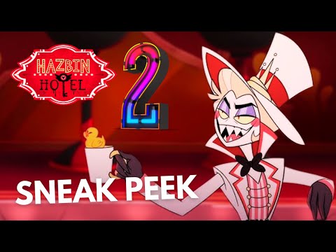 Hazbin Hotel Season 2 SNEAK PEEKS New Alastor and Lucifer Clip!