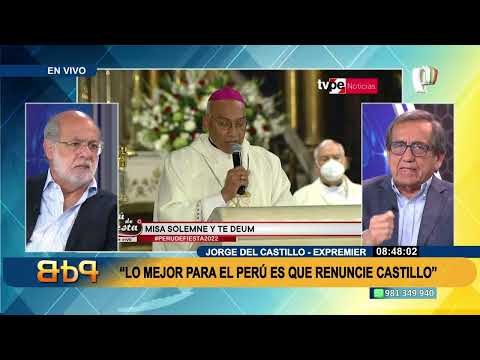 Del Castillo: el presidente ha vuelto a refugiarse en Cerrón