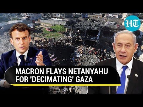 NATO Nation 'Sides' With Gazans; Macron Says 'Fighting Terror Doesn't Mean To Flatten Gaza'