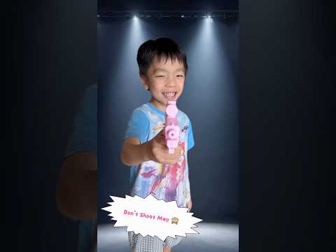 Triad's Water Gun!! 古惑的水槍!! #shorts #water #games #funny #happy #how #lol