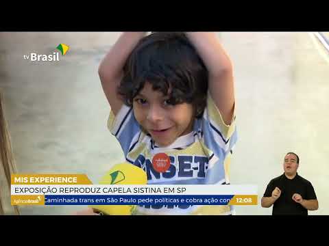 SP | Exposição reproduz Capela Sistina