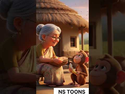 Sab ne Bandar Ko Mara || #shorts #ai #cartoon #animatin #shorts #shortfeed #shortvideo #monkey