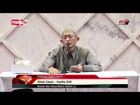 [LIVE] Ustadz Abu Yahya Badru Salam, Lc. – Mukhtashar Shahih Muslim