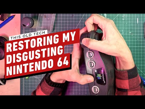 How to Restore Your Disgusting Old Nintendo 64 | This Old Tech