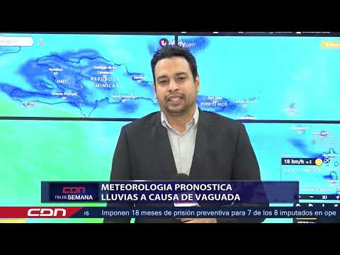 Meteorología pronostica lluvias a causa de vaguada