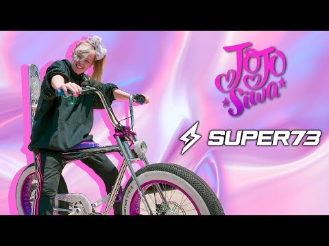 Jojo Siwa's Custom SUPER73-Z1 Electric Bike