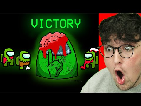 SHARK REACTS to AMONG US But ZOMBIES! (AMONG US ZOMBIE ANIMATION)