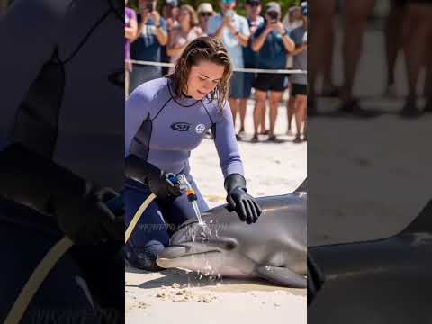 Do Not Put Back Dolphin In Water 😭#shorts#Dolpin