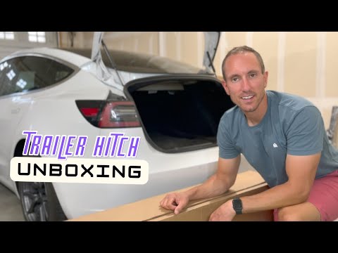 Model 3 Trailer Hitch with 2in receiver from EVANNEX | Unboxing and Impressions