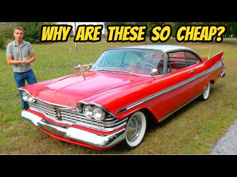 Vintage Road Trip: 1959 Plymouth Fury 'Christine' Journey with Hoovies Garage