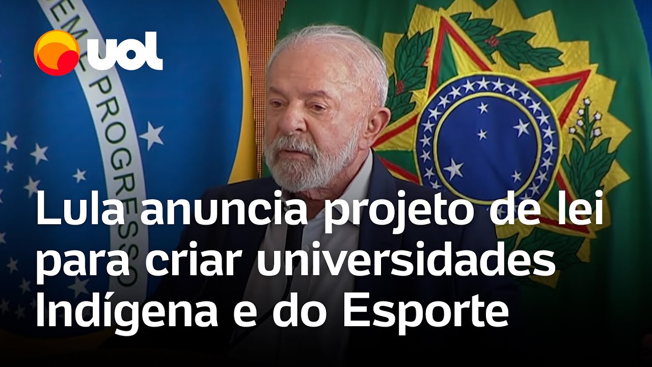 Lula envia ao Congresso projeto que cria as universidades federais Indígena e do Esporte