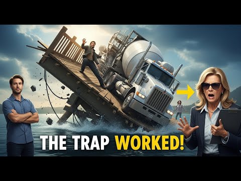 HOA Karen Kept Driving Cement Trucks Across My Bridge… So I Set a Trap They Never Saw Coming!