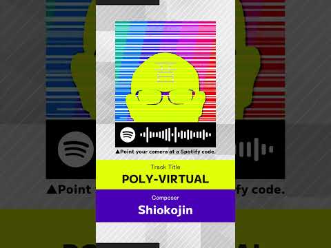 POLY-VIRTUAL / 4O5人 - Shiokojin #Shorts #electronicmusic #synthesizerv