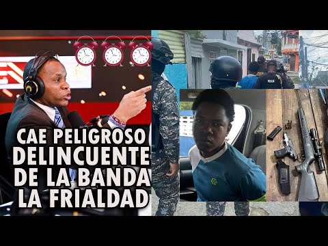 CAE PELIGROS DELINCUENTE DE LA BANDA LA FRIALDAD; OTRO MÁS GRACIAS A TOLENTINO!!!