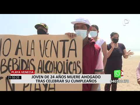 Vecinos de playa Venecia piden a autoridades restringir fiestas y venta de alcohol