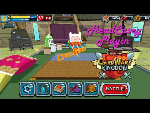 Adventure Time Card Wars Kingdom! Halloween Livestream With HeadCasey