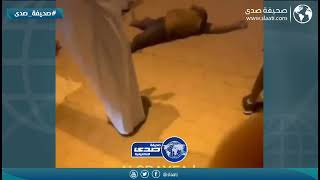 لحظة القبض على شخص سكران في الكويت