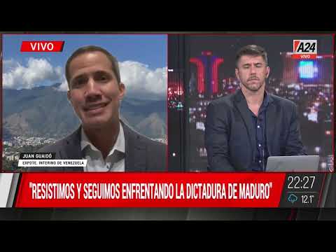 Juan Guaidó, expresidente interino de Venezuela: Alberto Fernández relativizó mi presidencia