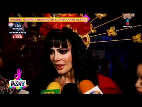 Maribel Guardia ROMPE EN LLANTO al poner la foto de Julián Figueroa en altar de Día de Muertos | DPM