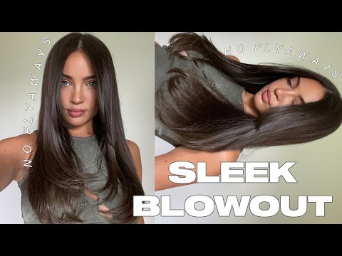 Video: blowout using velcro rollers + the NEW dyson flyaway attachment!